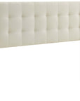 Lily Queen Upholstered Fabric Headboard