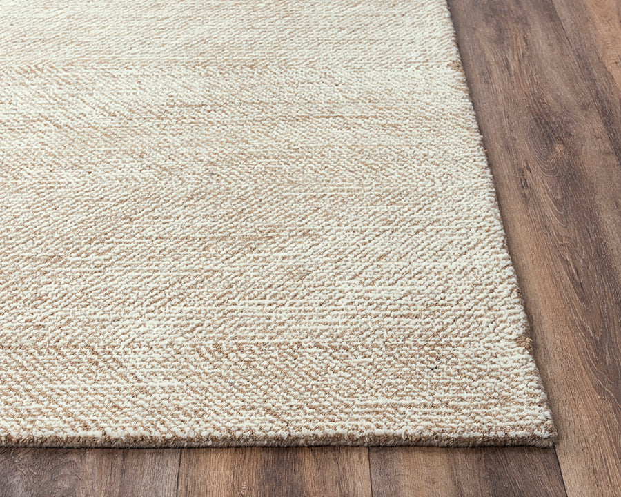 Etchings Tan Geometric Rug