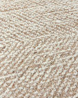 Etchings Tan Geometric Rug