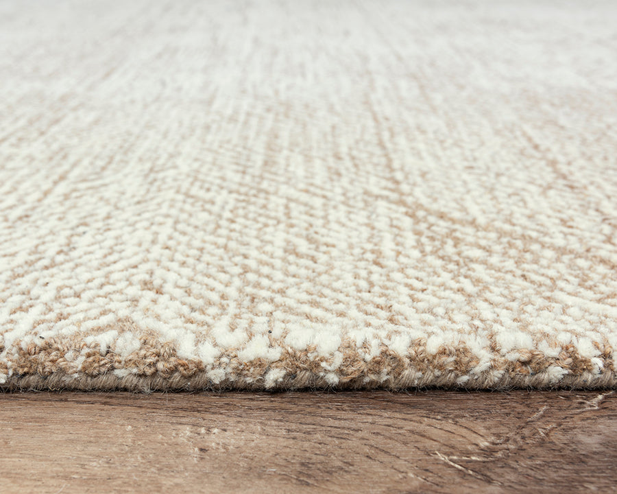 Etchings Tan Geometric Rug