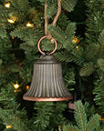 4in Copper Washed Bell Ornament