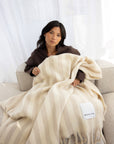 The Wool Stripe Throw