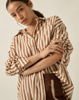 Anaya Stripe Button Up Shirt