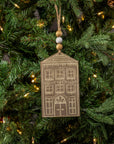 Natural Double Door Building Ornament