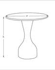 Mila Rose End Table