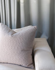 Boucle Pillow: Slate