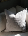 Boucle Pillow: Slate
