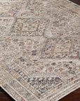 Barny Beige Washable Area Rug