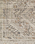 Barny Beige Washable Area Rug