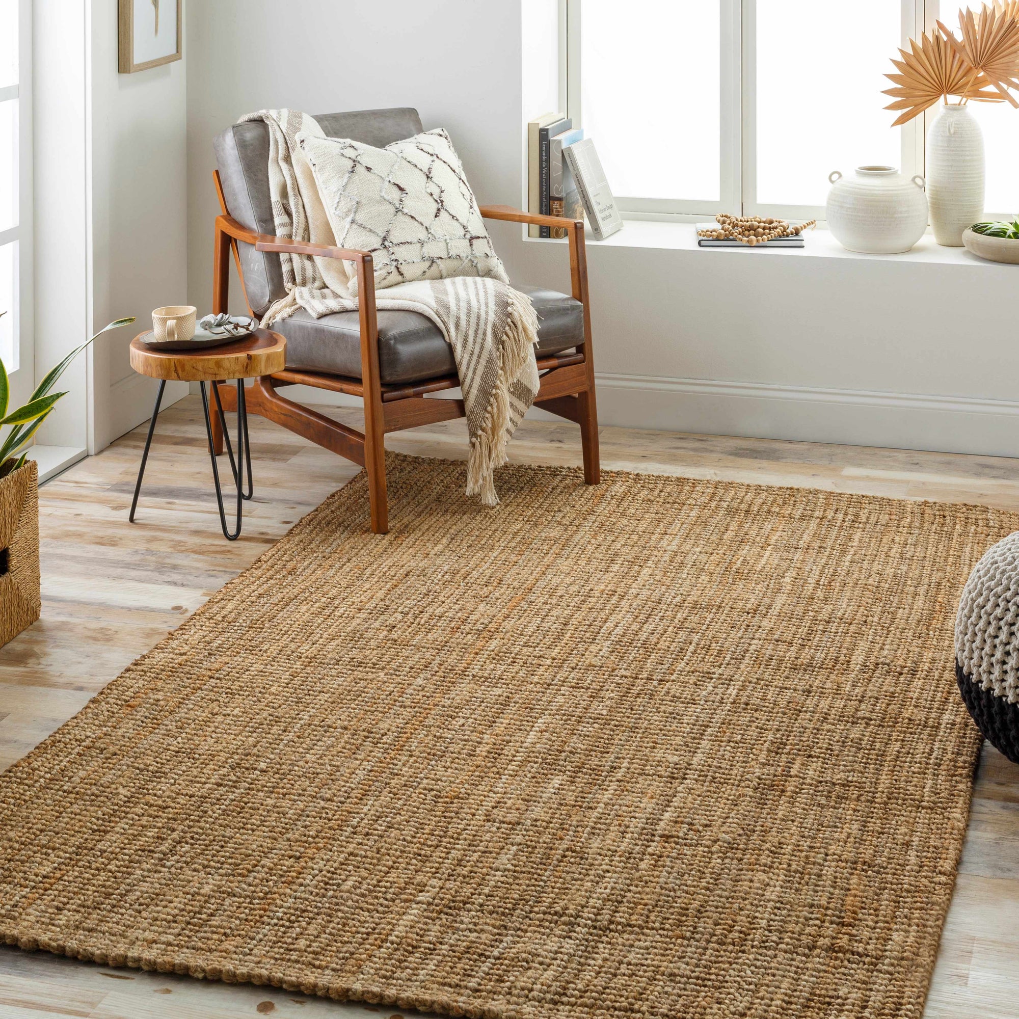 Calla Jute Tan Area Rug