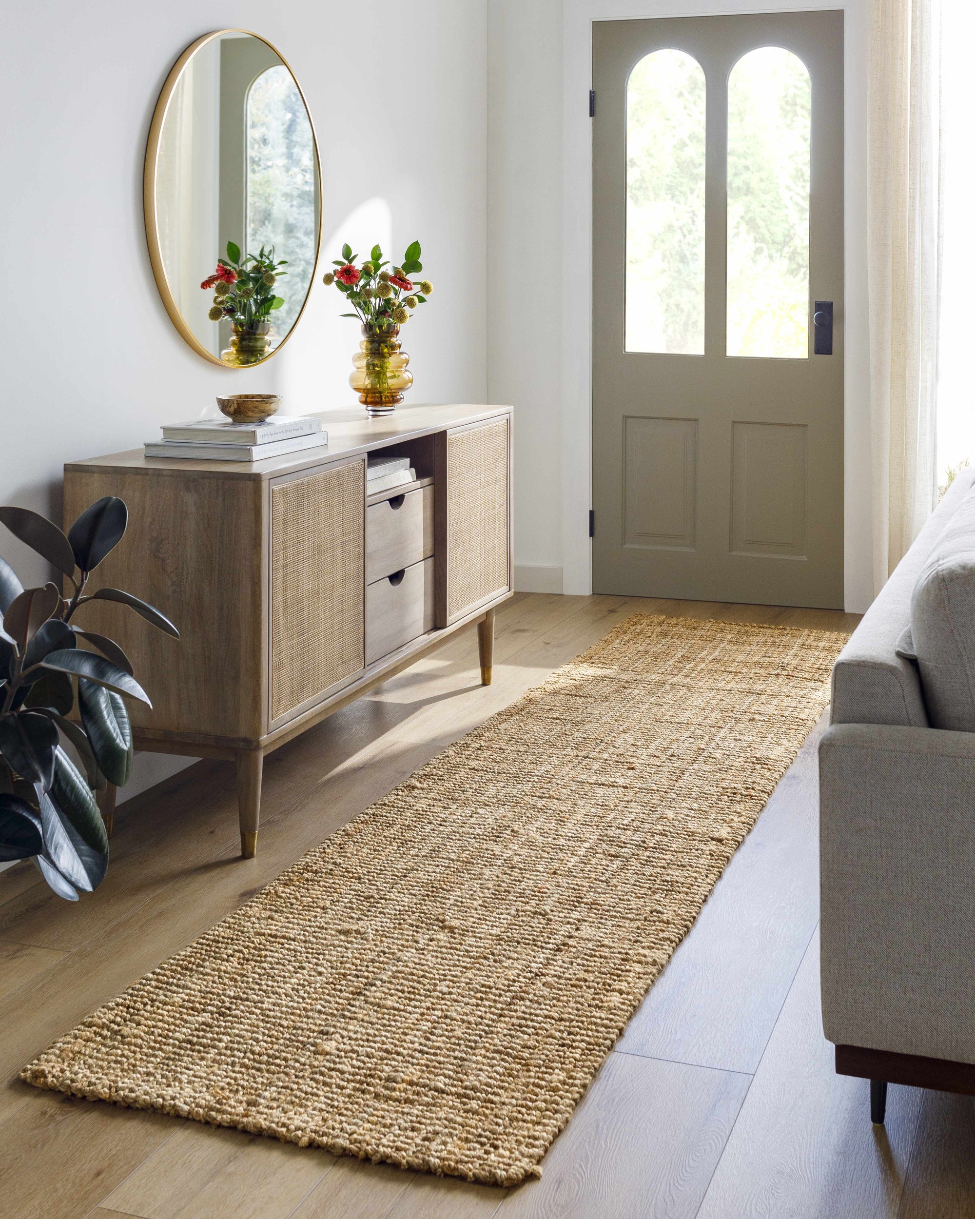 Calla Jute Tan Area Rug