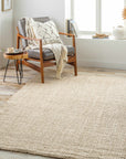 Ambel Cream Jute Rug