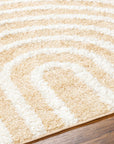 Arnel Beige Area Rug