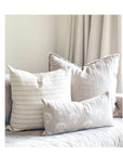 C+C Avant Garde Stripe Pillow | Linen