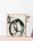 Modern Brush Artwork Print