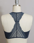 Seamless Front Lace Racerback Bralette