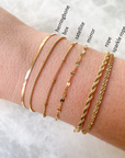 Dainty Gold Bracelets