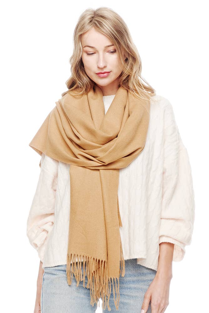 Soft Cashmere Blend Scarf