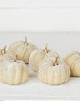 Mini Velvet Pumpkins
