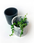 Concrete Round Planter + Vessel / 4"