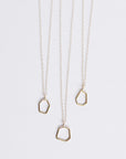 Open Hex Necklace / Gold