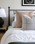 C+C Worsted Plaid Pillow Cover