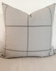C+C Worsted Plaid Pillow Cover
