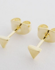 Mini Triangle Stud Earrings - Cloth + Cabin