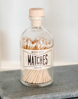 Vintage Apothecary Matches / White
