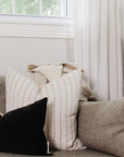 C+C Avant Garde Stripe Pillow | Linen