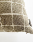 C+C Avonlea Windowpane Pillow Cover | Natural