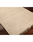 Bleached Jute Area Rug