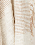 CALLIE Striped Throw / Beige