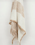 CALLIE Striped Throw / Ginger