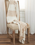 CALLIE Striped Throw / Ginger