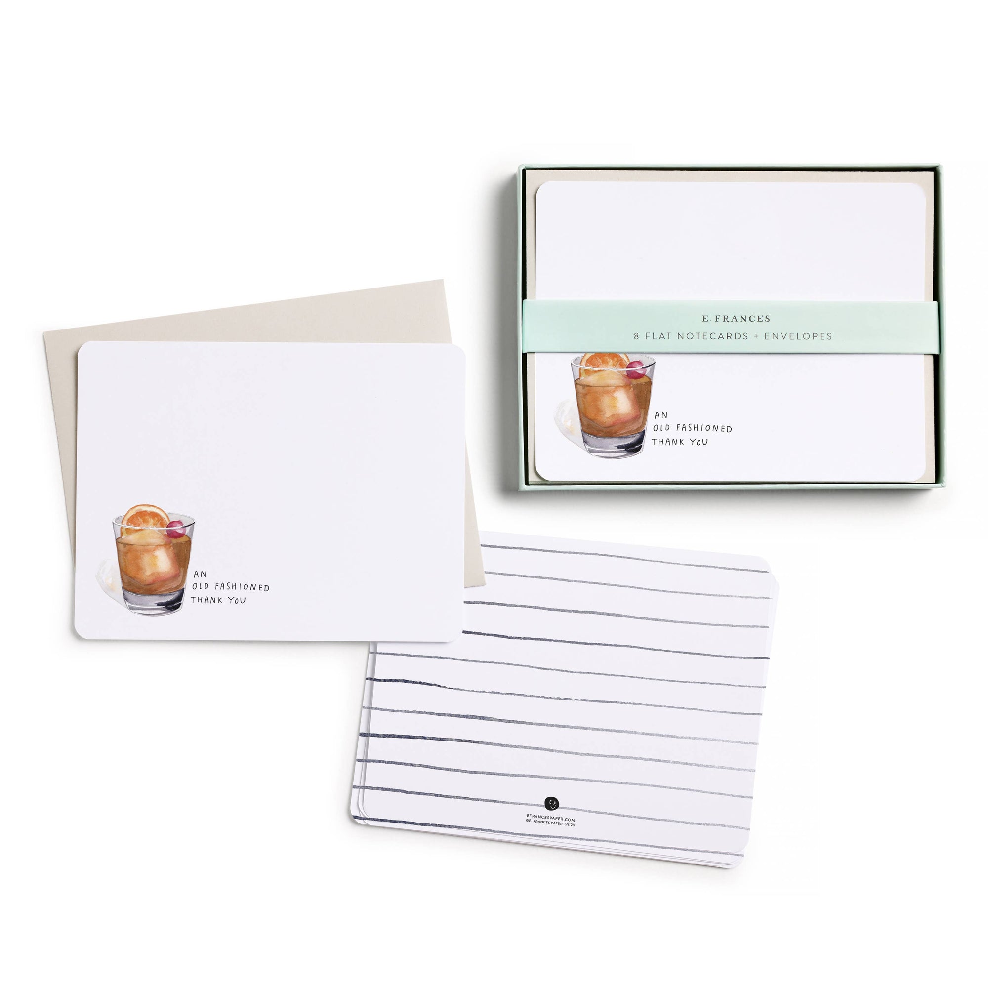 Old Fashioned TY Flat Note Set