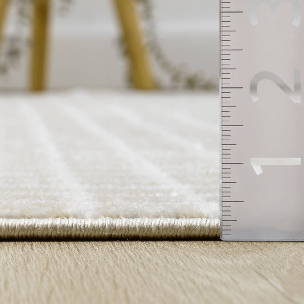 Dalia Beige Micro Grid Indoor Outdoor Rug