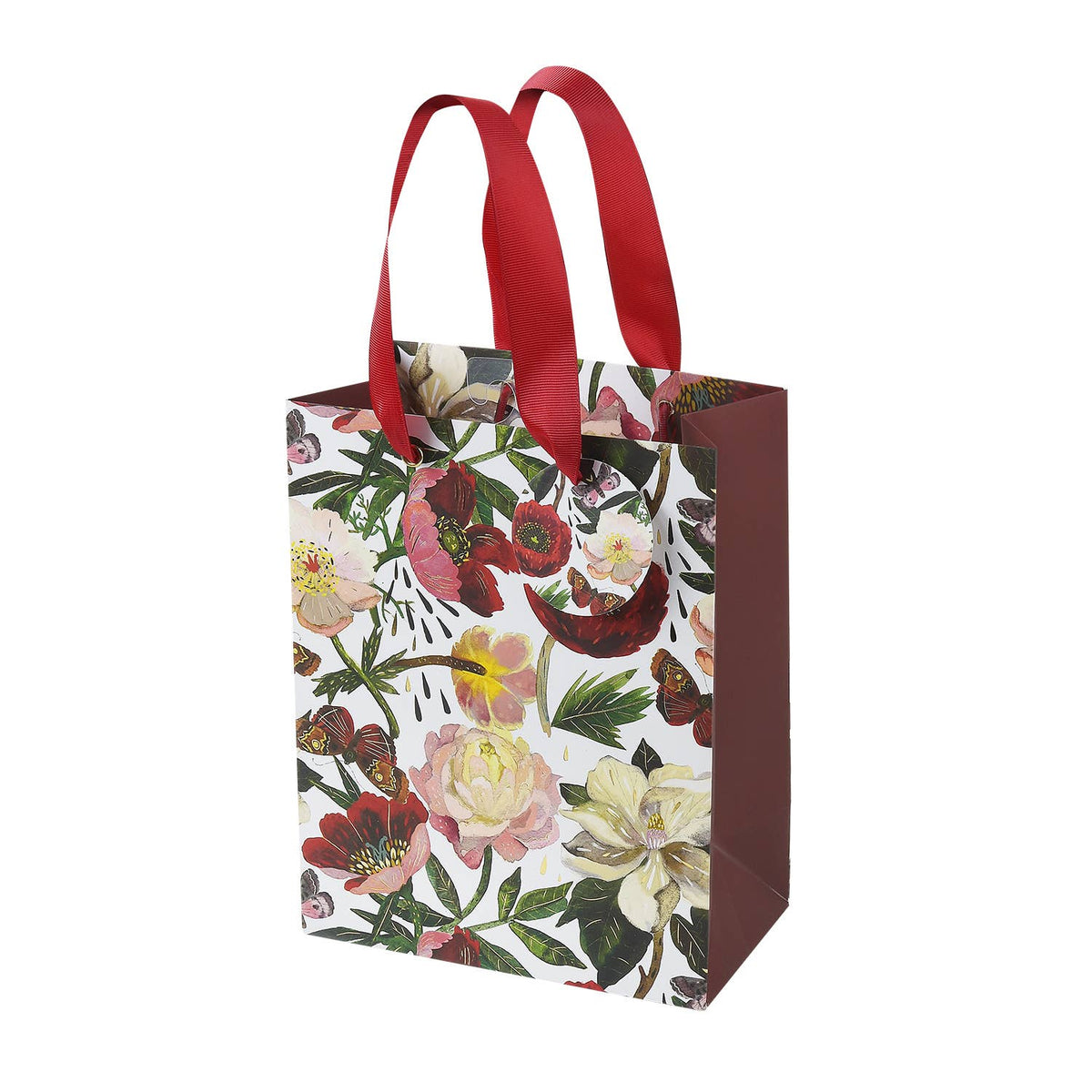Medium Gift Bag - Peonies - Cloth + Cabin