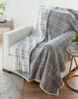 Quinn Plaid Cozy Knit Throw 60" x 70"