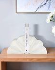 Marble Fluted Bookends / Set of 2 - Cloth + Cabin