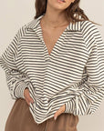 Hazel Striped Knit Top