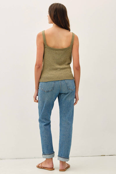 Naima Pointelle Sweater Tank - Cloth + Cabin