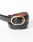 Oval Buckle Belt