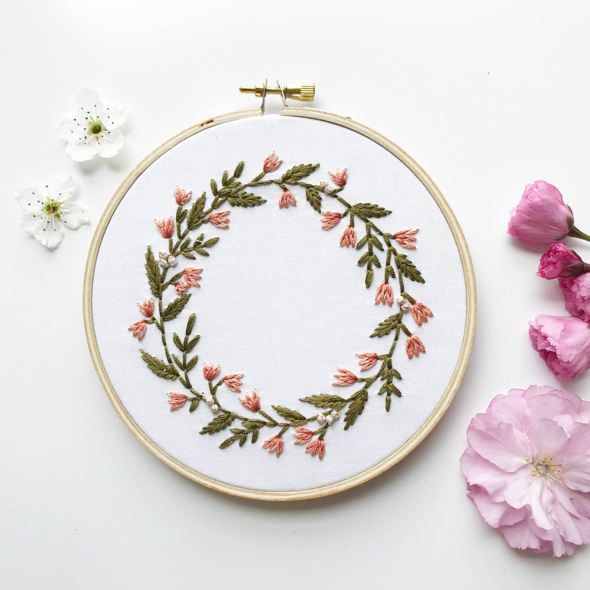 Lily of the Valley Embroidery Kit