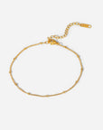 Angelina Dainty Gold Satellite Chain Bracelet