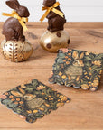 Woodland Rabbit Beverage Napkins - Cloth + Cabin