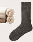 Thermal Fleece-Lined Crew Socks