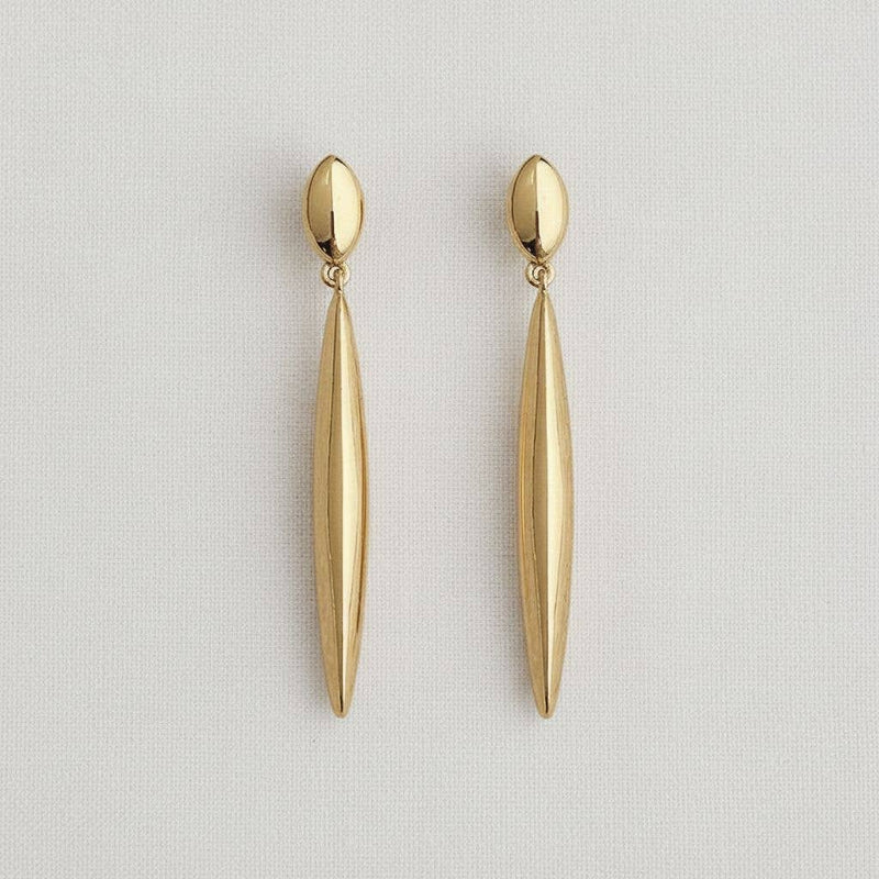 Chic Longline Vintage-Inspired Drop Earrings - Cloth + Cabin