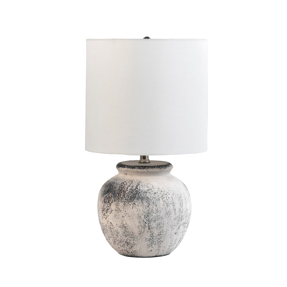 Hilma 22&quot; Distressed Ceramic Table Lamp