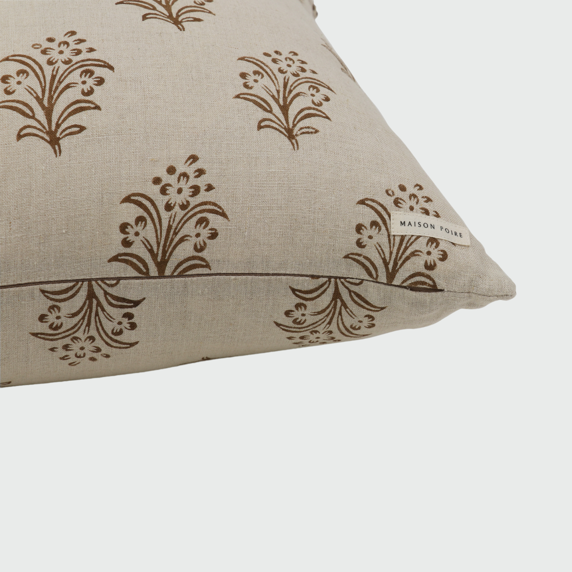 Eloise Throw Pillow in Tobacco